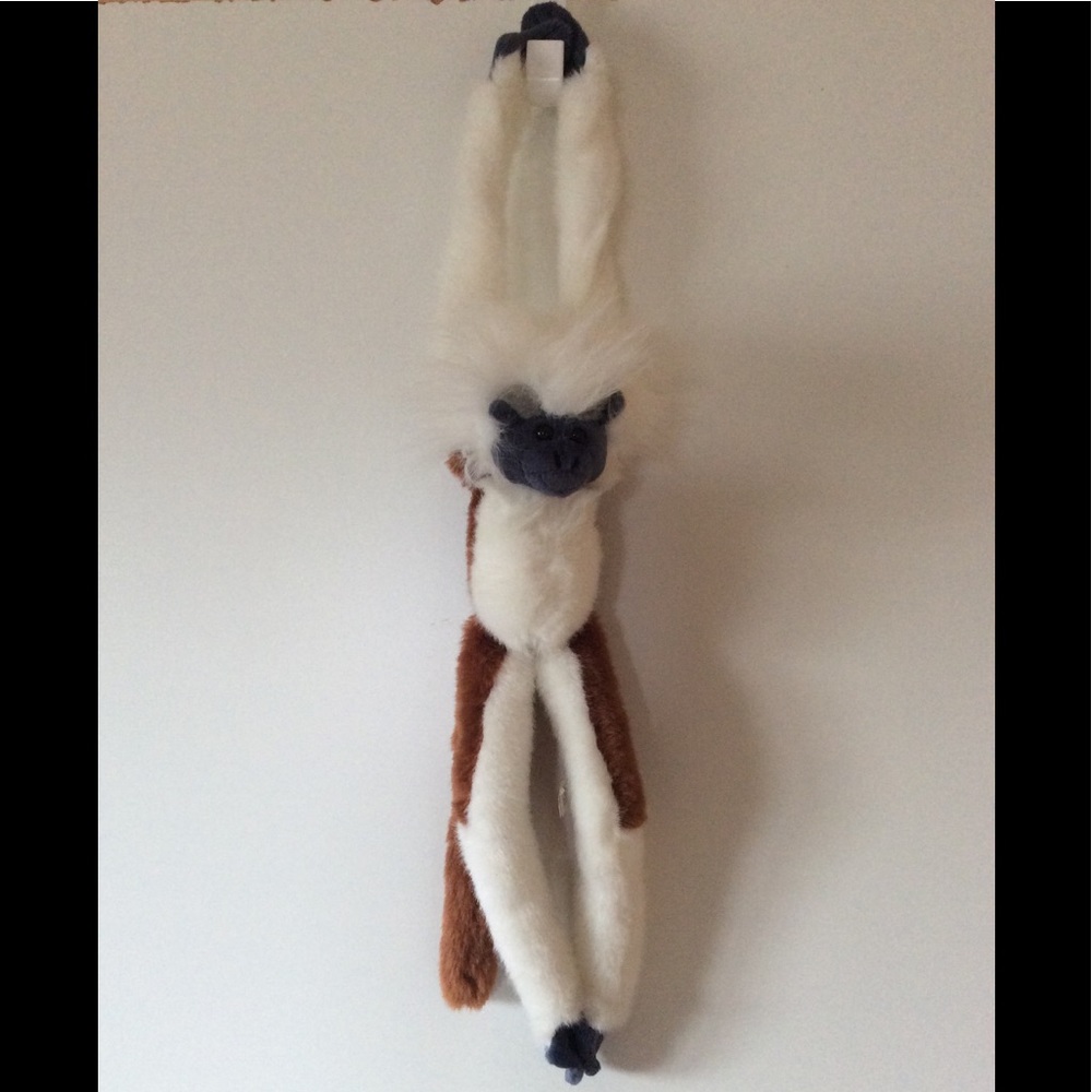 Wild Republic  Cotton Top Tamarin Hanging Monkey